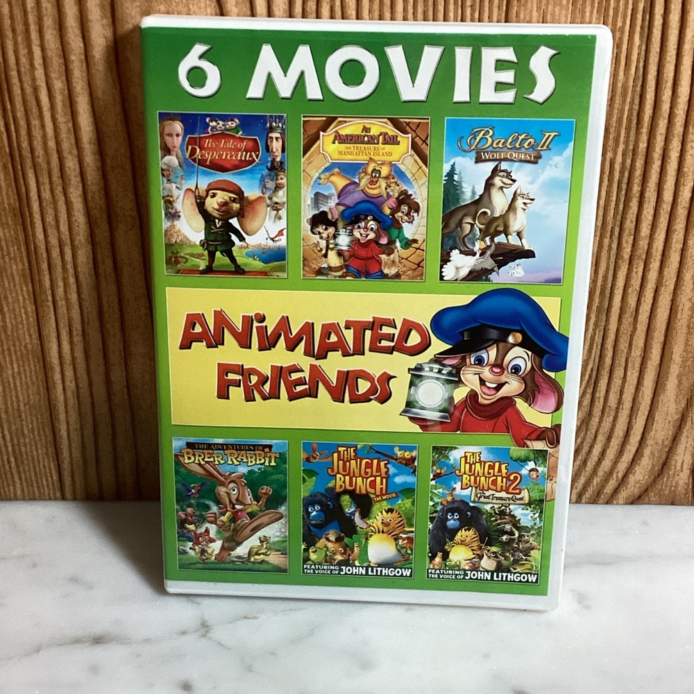 Animated Friends 6-Movie Collection DVD